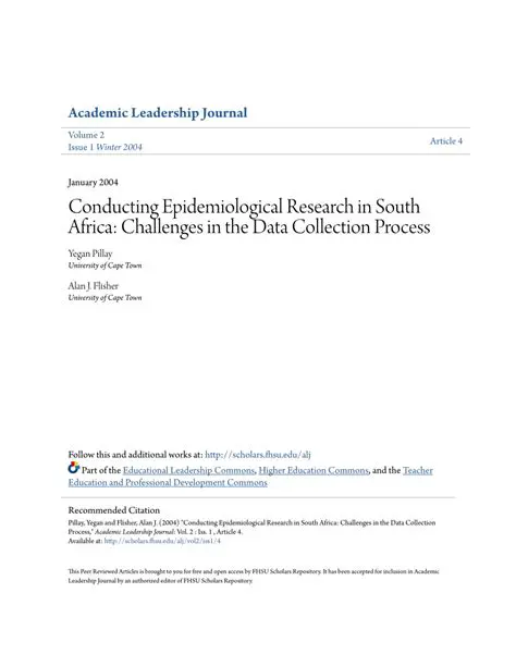 Conducting epidemiological research