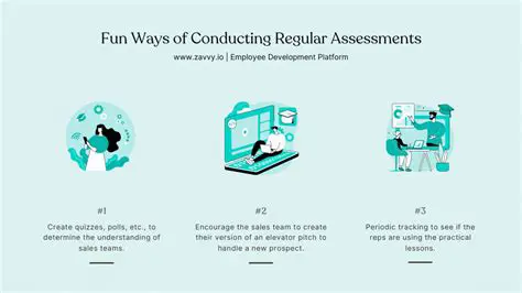 Conducting regular assessments