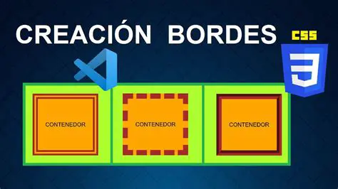 Configura los estilos de borde