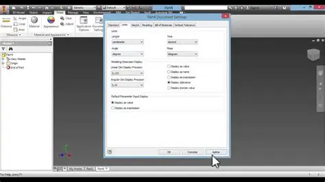 Configurando unidades de medida no Autodesk Inventor