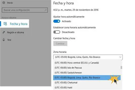 Configurar el entorno de trabajo