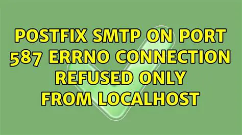 Configuring Postfix to use port 587