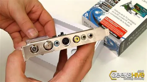 Connect your analog TV card