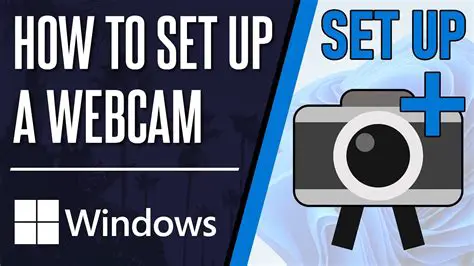 Connect Your Webcam or Video Capturing Device