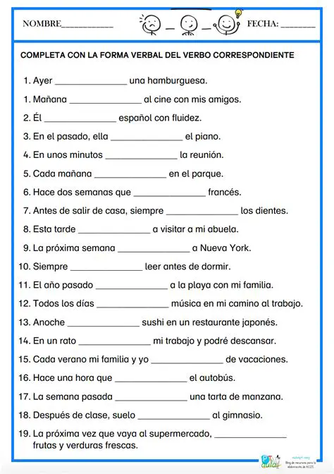 Consejos para elegir la forma verbal adecuada