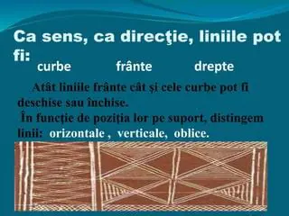 Construirea Liniei Frante Deschise