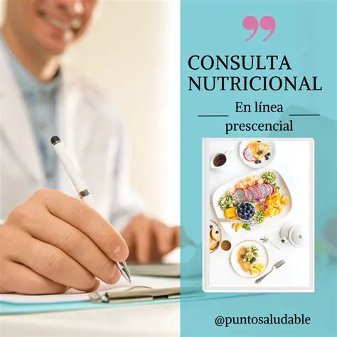 Consultar con un nutricionista