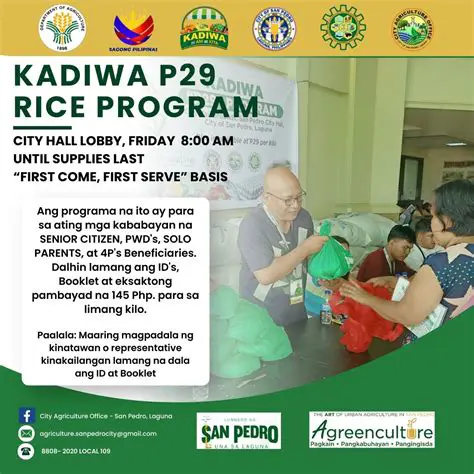 Continuation of the Rice Program