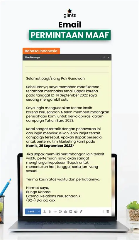 Contoh Cara Minta Tolang yang Benar
