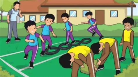 Contoh Gambar Gerakan Penjaskes