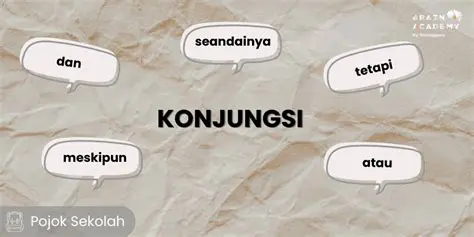 Contoh Kalimat dengan Konjungsi