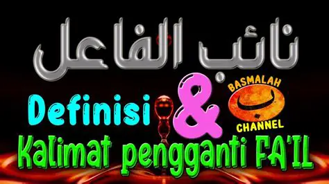 Contoh Kalimat Naibul Fail