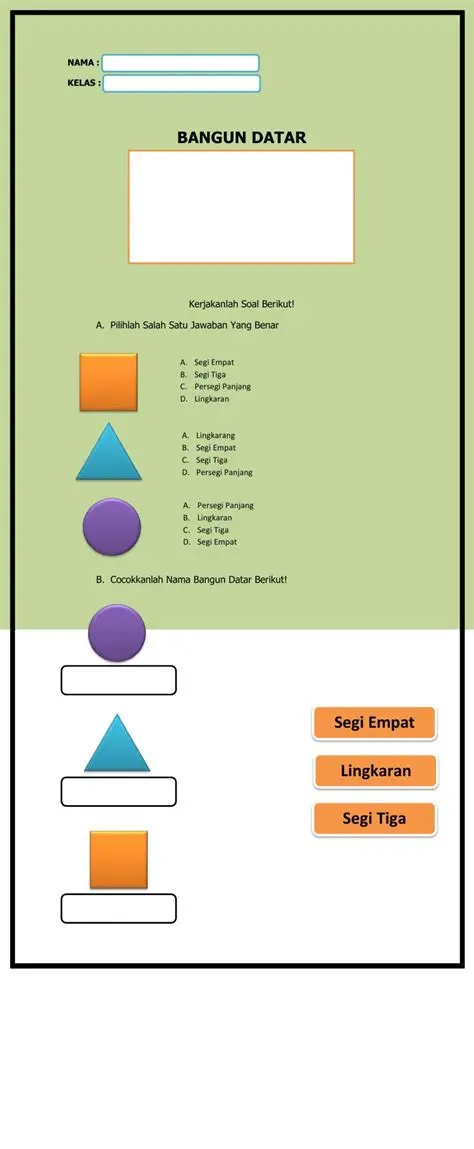 Contoh Kesebangunan dengan Datar Lainnya