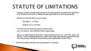 Contractual causes of action