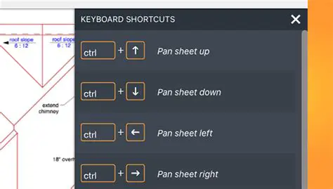 Convenient keyboard shortcuts
