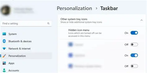Convenient System Tray Access