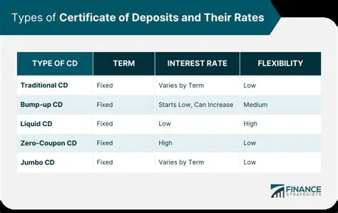 Conventional deposit interest rates