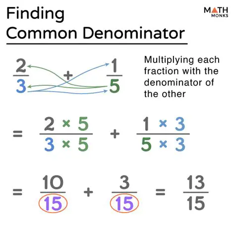 Convert each fraction to have the common denominator