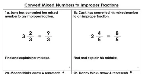 Convert the mixed numbers to improper fractions