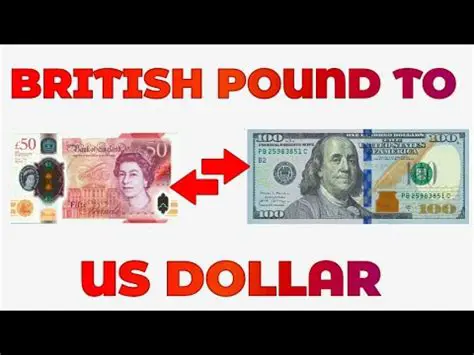 Converting British Pounds to American Dollars