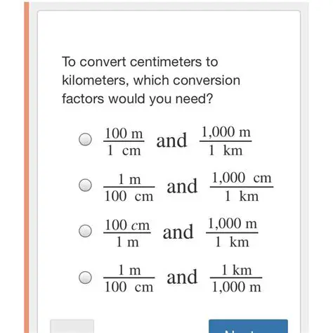 Converting Centimeters to Kilometers
