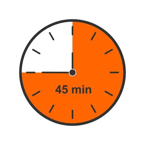 Convertir el tiempo de 45 minutos a horas