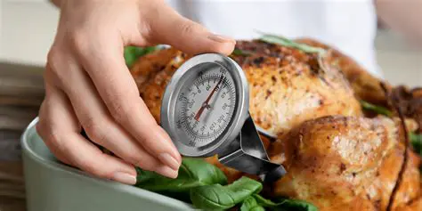 Cook at the right temperature