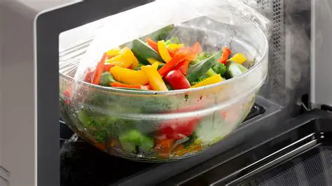 Cook vegetables quickly over high heat