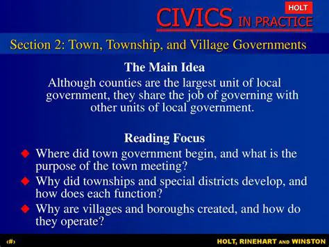 Cooperation between Village Governments