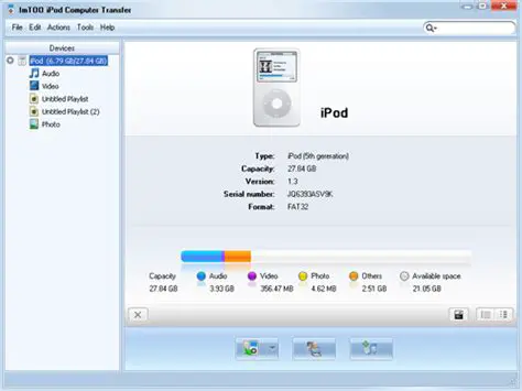 Copy files from iPod to PC