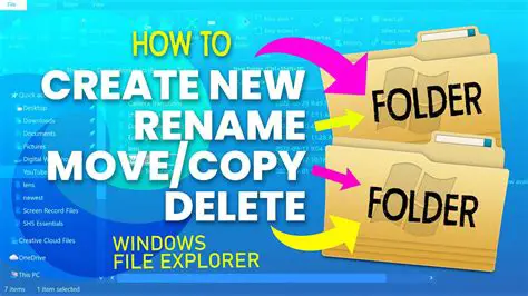 Copy or Move and Rename Files
