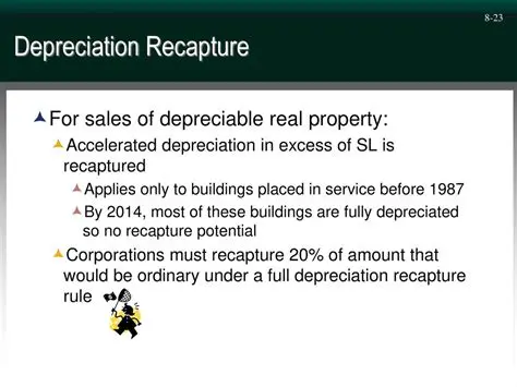 Corporations Selling Depreciable Real Property