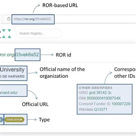 Correcting the ROR Identifiers