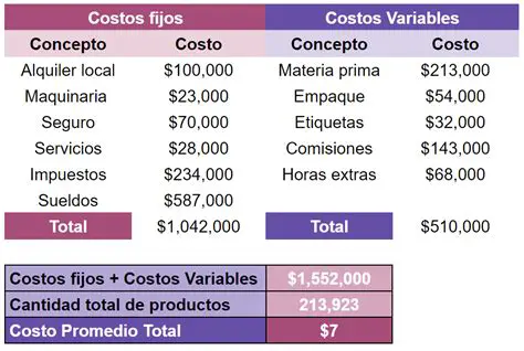 Costo total de los caballos