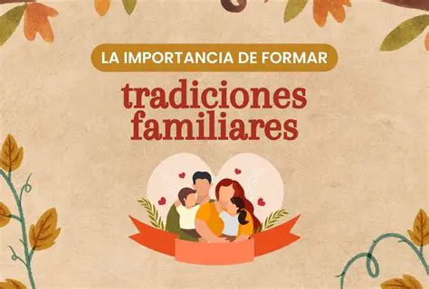 Costumbres y Tradiciones Familiares
