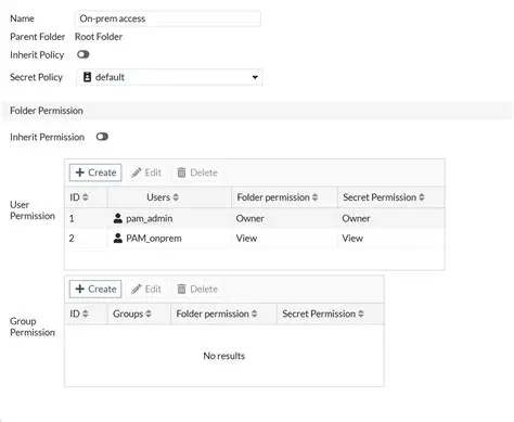 Crear un secreto para el access token