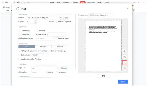 Create a blank one page PDF file and open it for editing