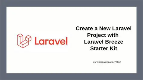 Create a new Laravel project