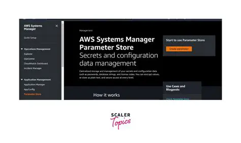 Create a System Manager Parameter