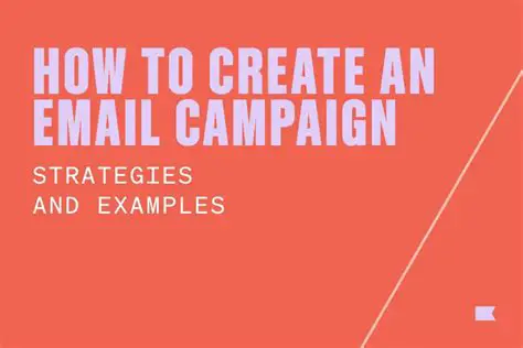 Create Your Email Campaign