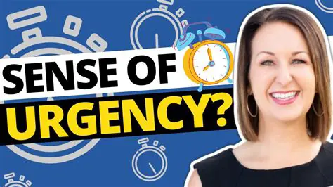 Creating a false sense of urgency