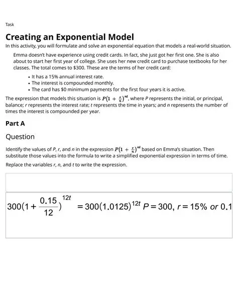 Creating an Exponential Model