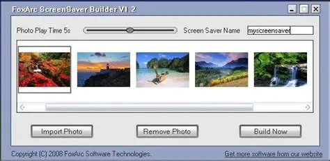 Creating Slide Show Screensavers with MyScreensaver