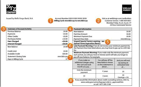 Credit Card Statement Summary