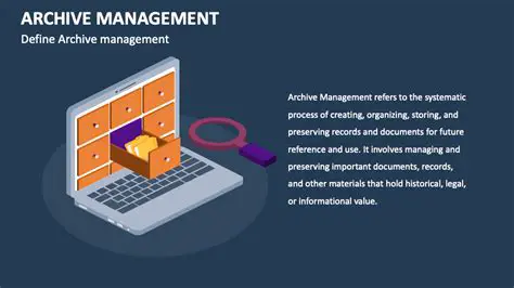 Current State of Archive Management