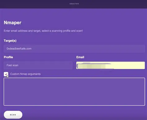 Customizable Scanning Profiles