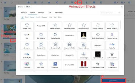 Customize Image and Presentation Effects