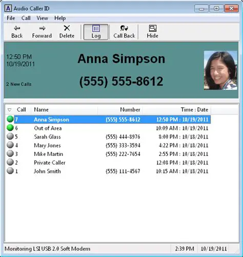 Customizing Audio Caller ID