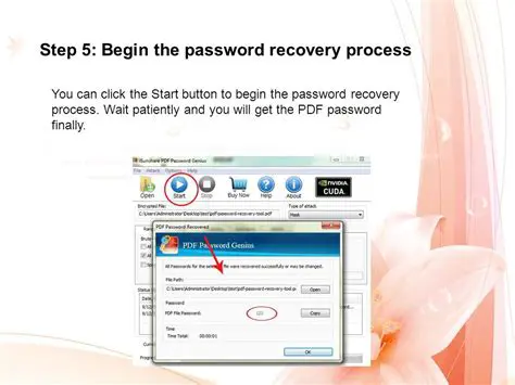 Customizing the Password Recovery Process