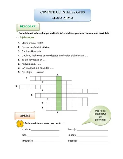 Cuvintele care descriu relieful